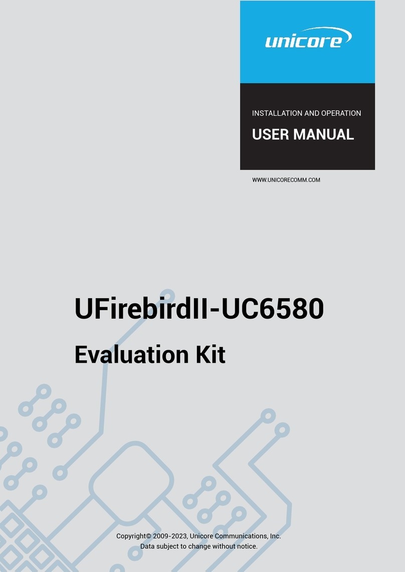 unicore UFirebirdII-UC6580 user manual