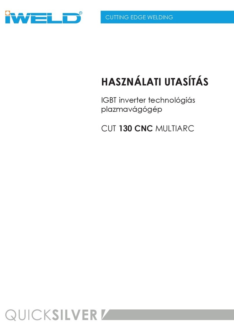 iWeld CUT 130 CNC MULTIARC user manual