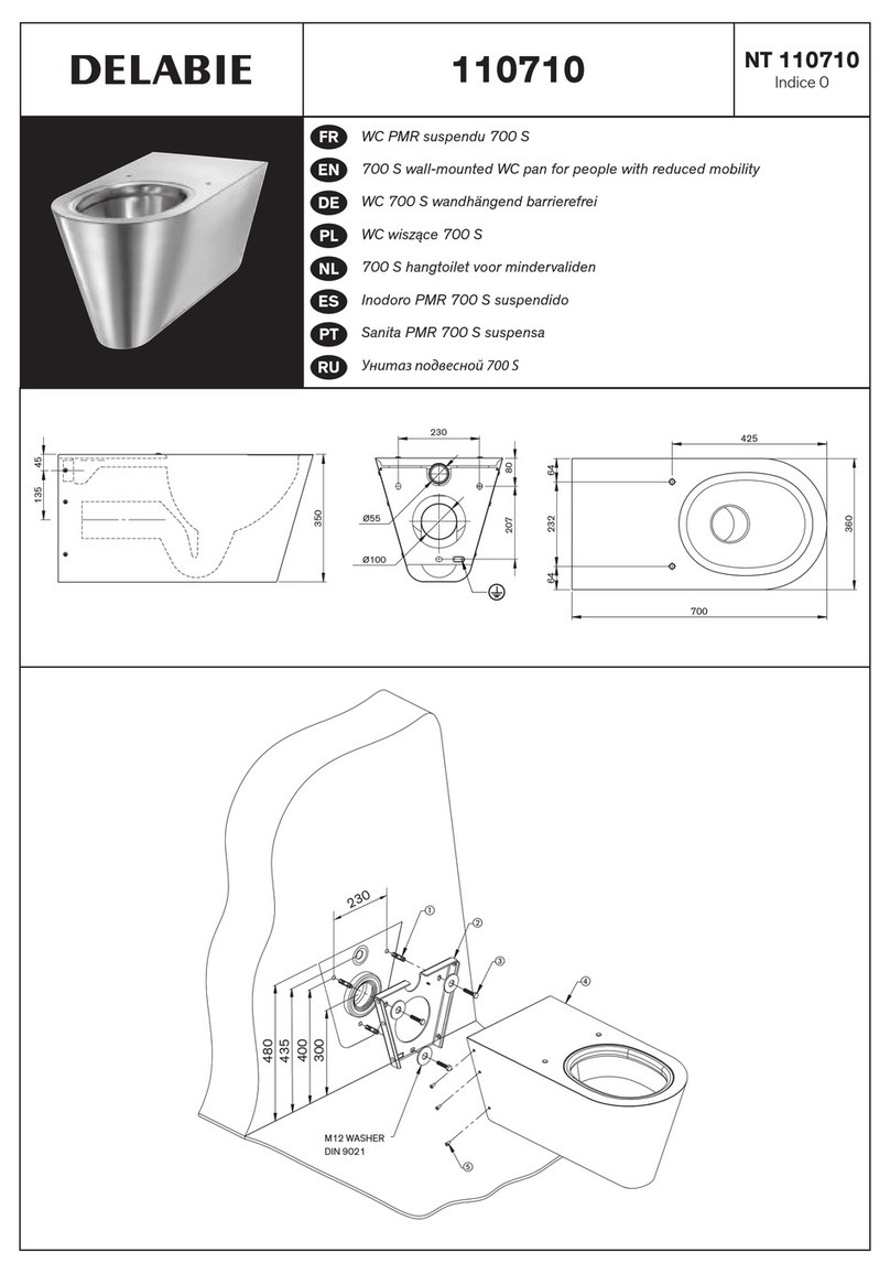 Delabie 110710 manual