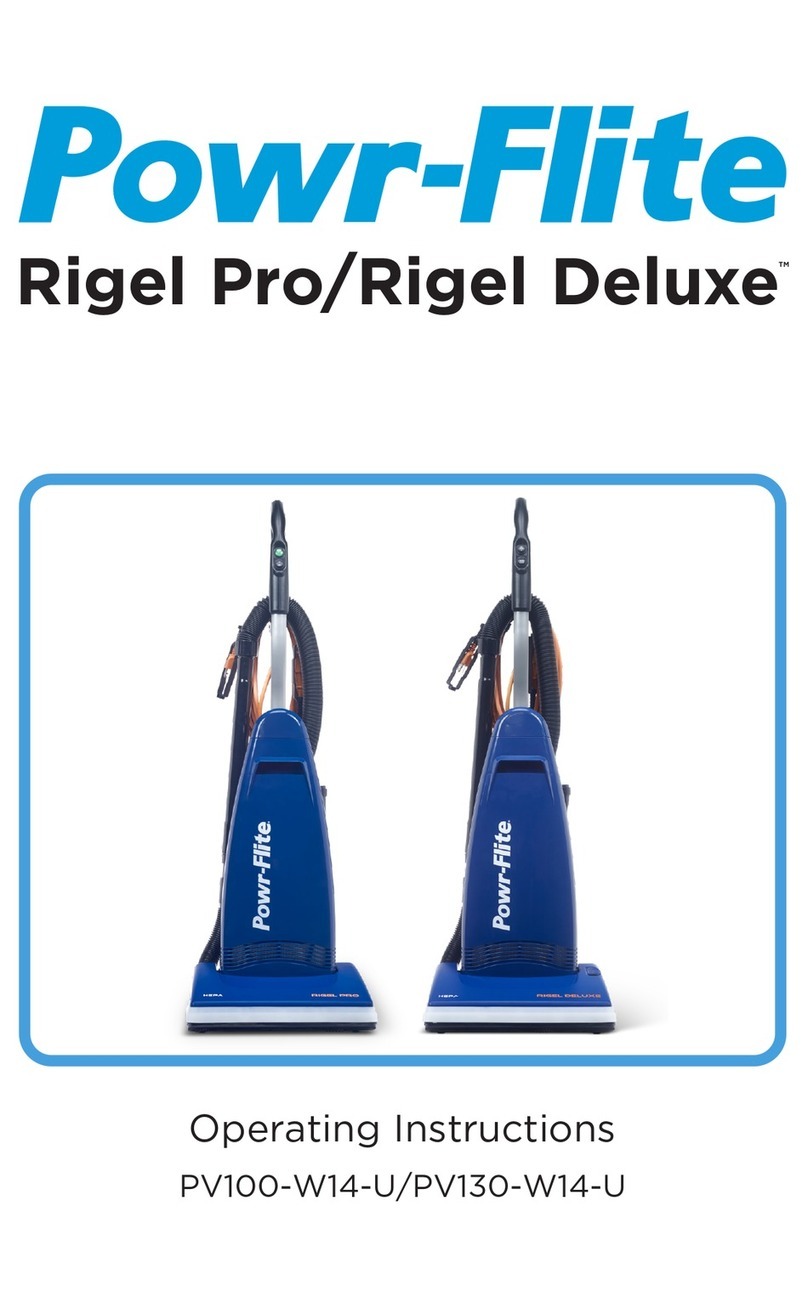 Powr-Flite Rigel Pro User manual