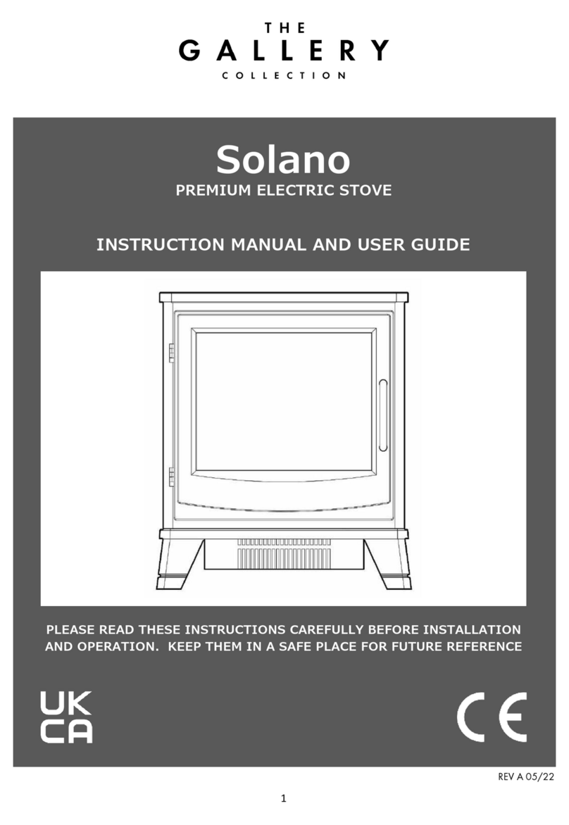 THE GALLERY COLLECTION Solano Instruction manual and users guide
