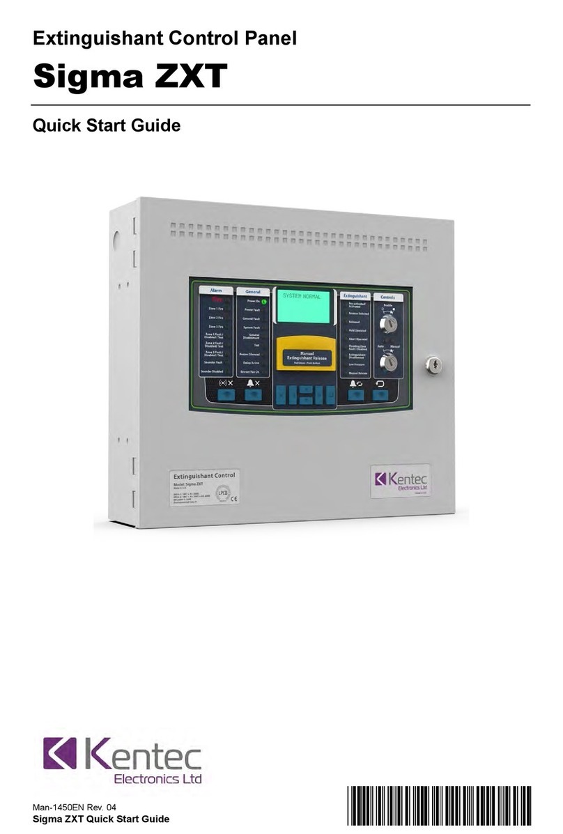 Kentec Electronics Sigma ZXT quick start guide