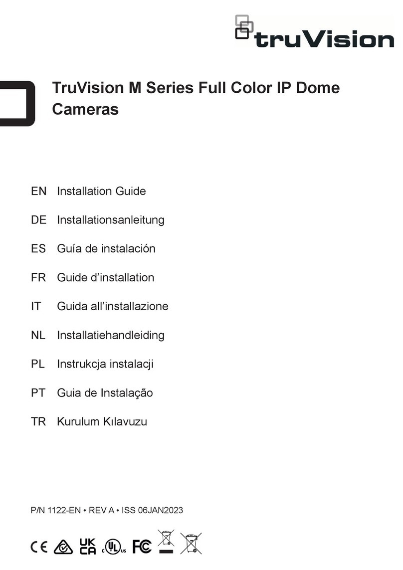 TruVision M Series installation guide