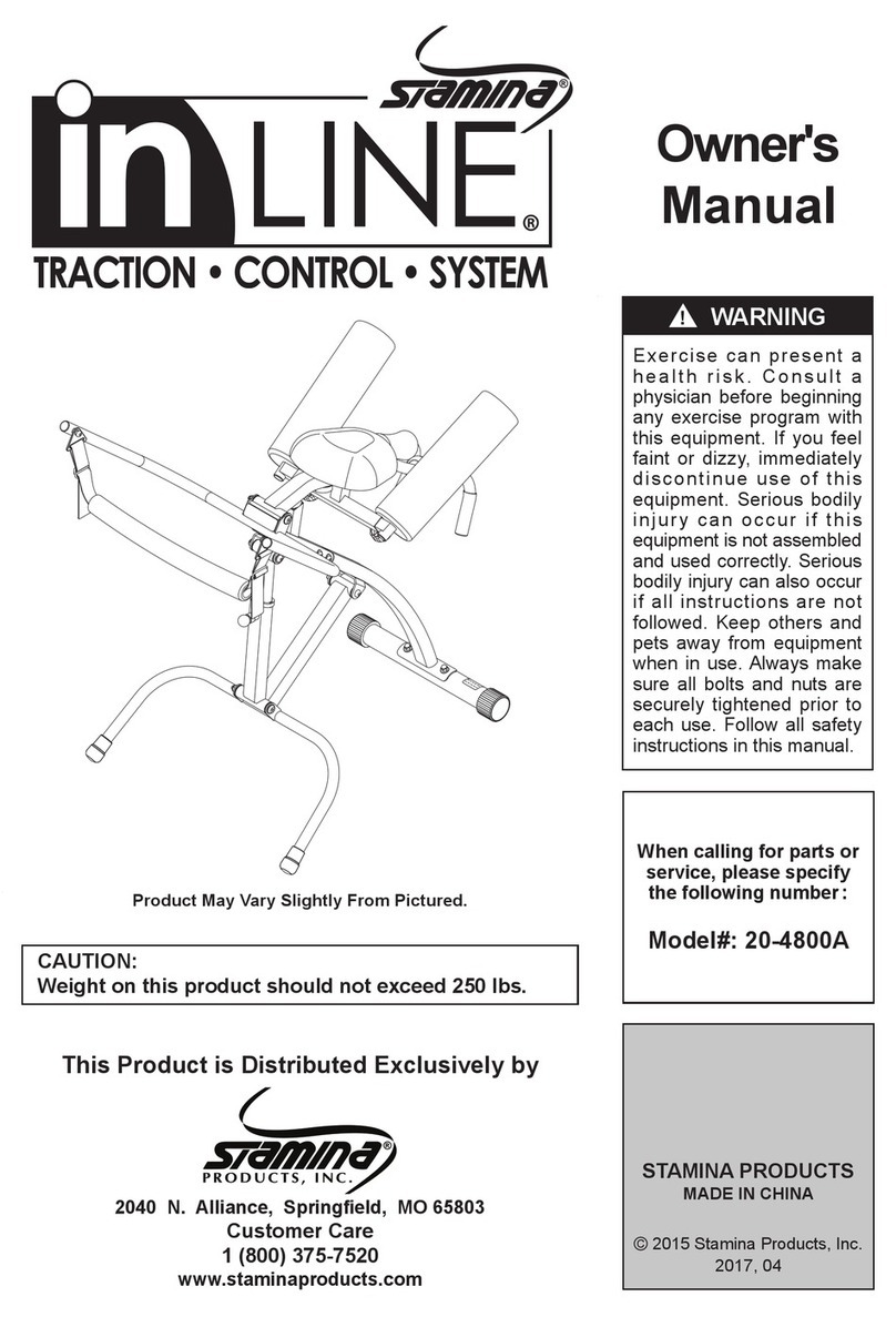 Stamina inLine 20-4800A User manual