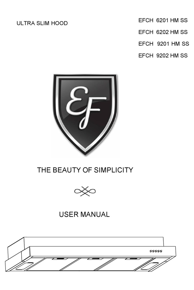 EF EFCH 6201 HM SS user manual
