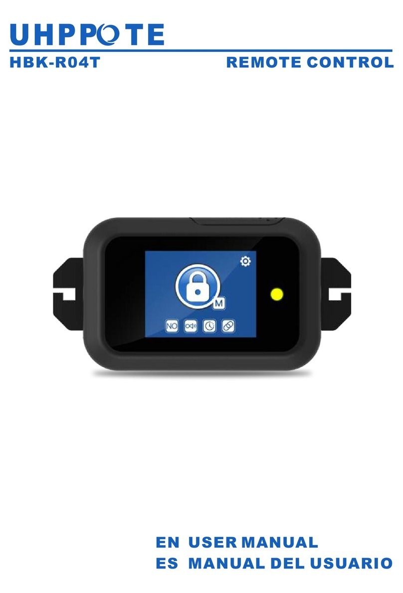 UHPPOTE HBK-R04T User manual
