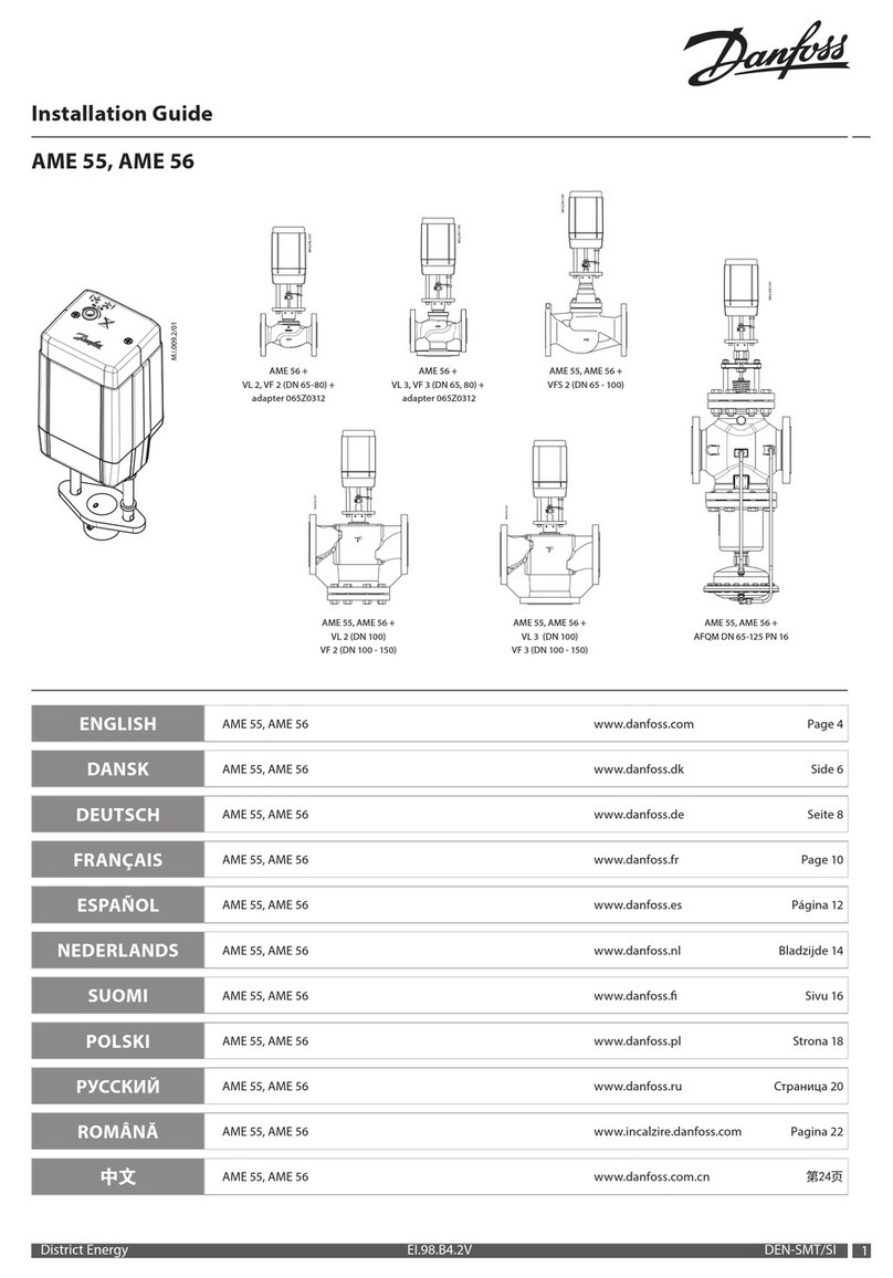 Danfoss AME 55 User manual