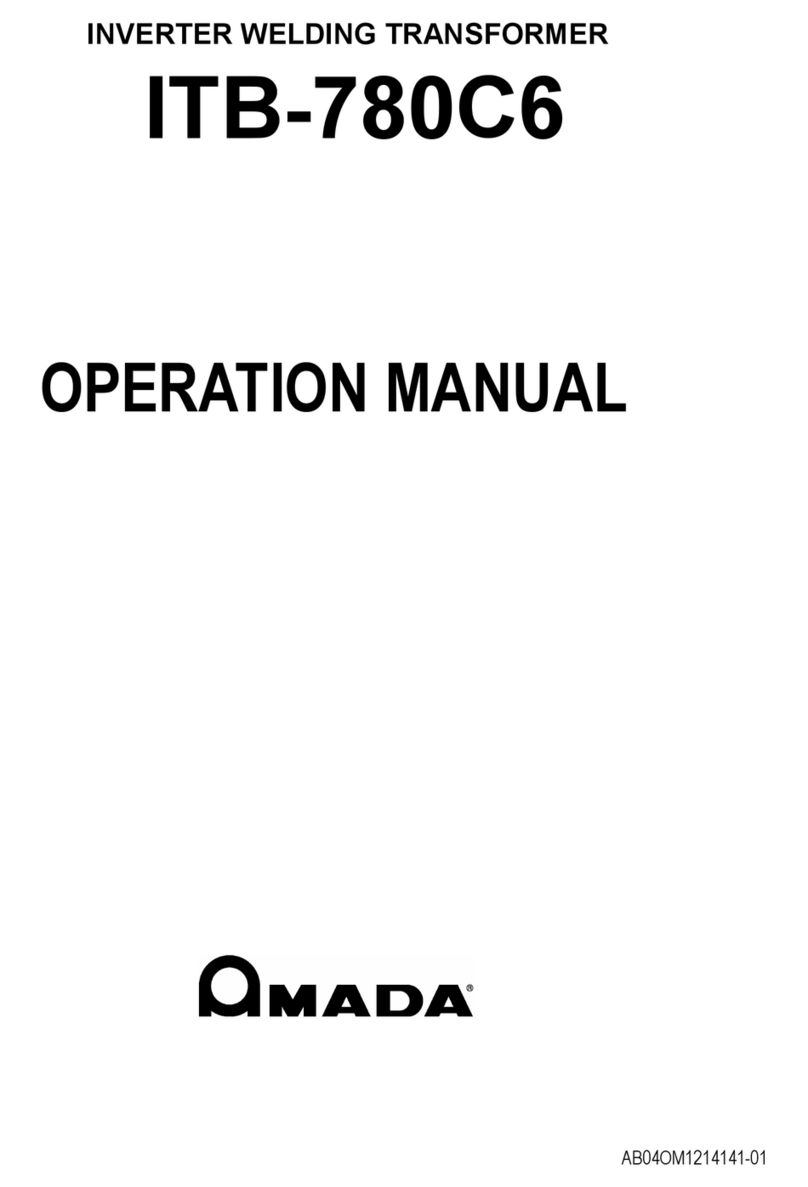Amada ITB-780C6 User manual