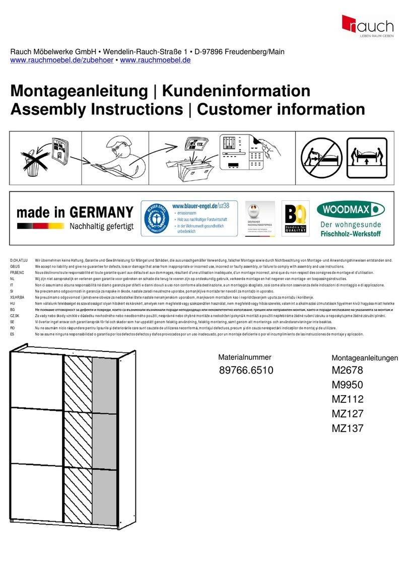 Rauch M2678 User manual