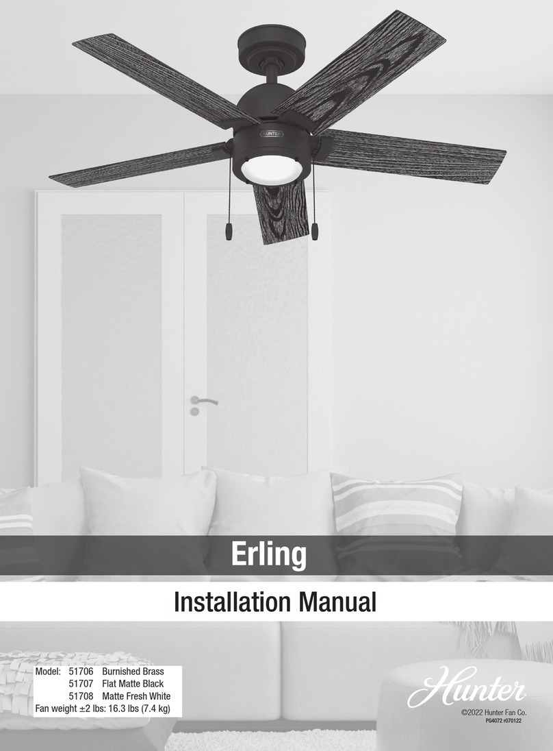 Hunter Erling installation manual