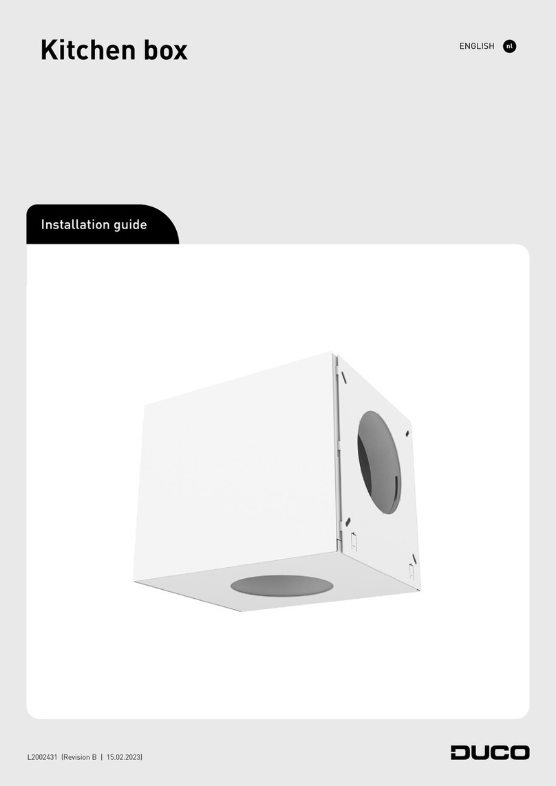 Duco Kitchen box installation guide