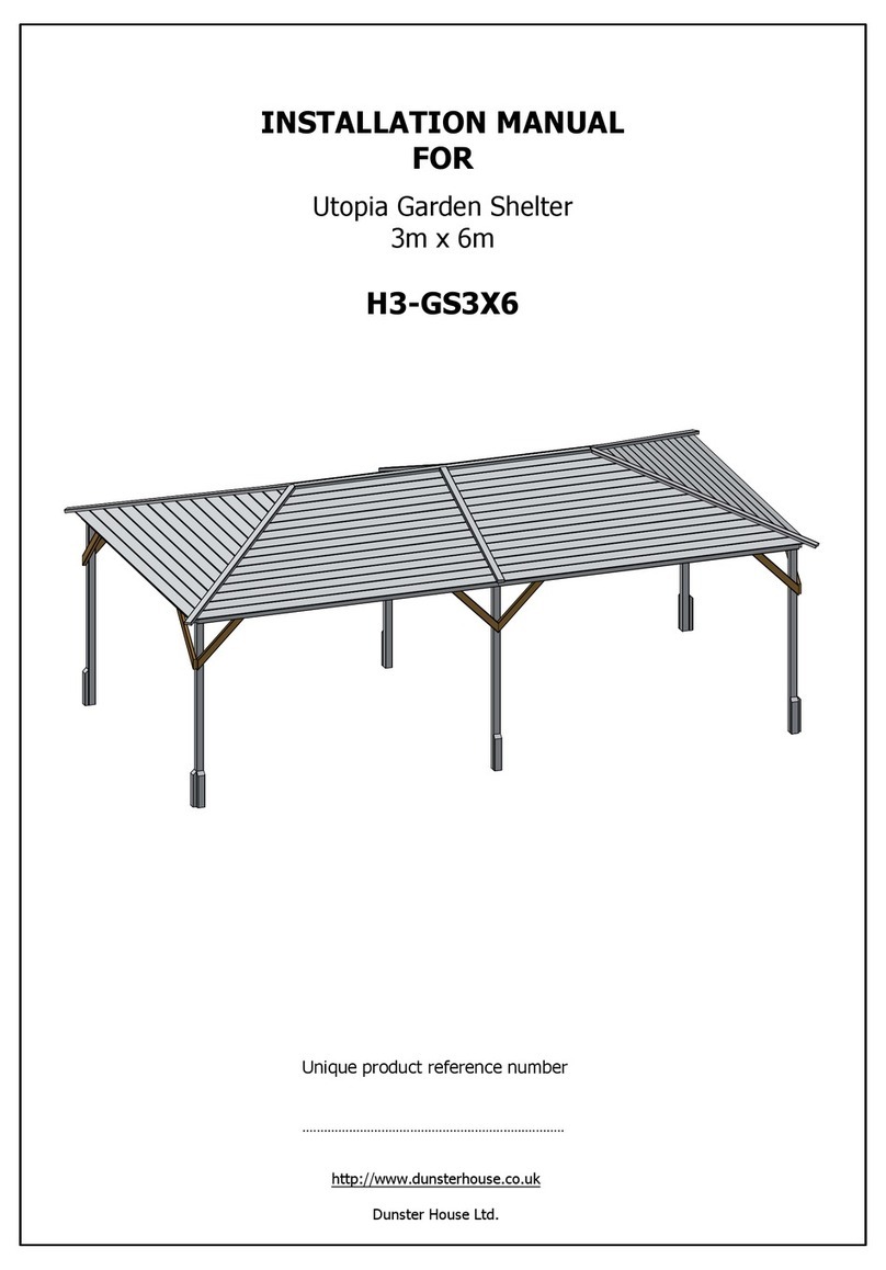 Dunster House H3-GS3X6 installation manual
