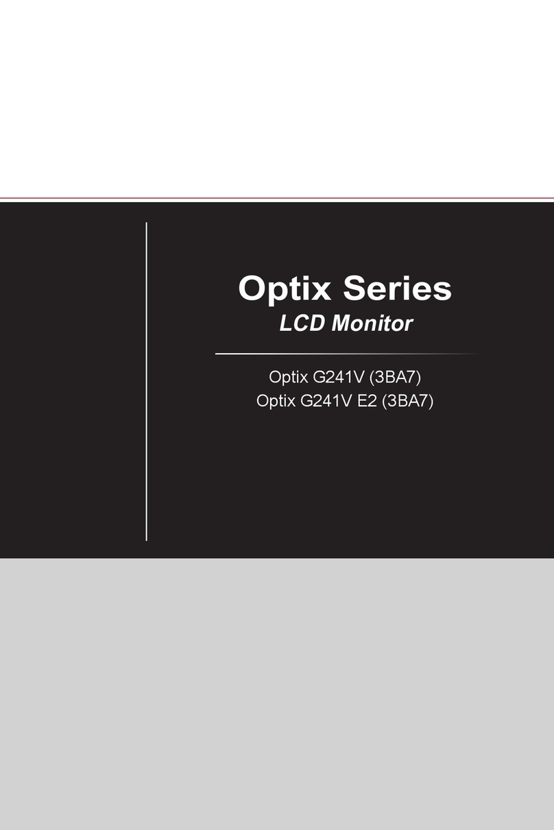 MSI Optix G241V 3BA7 User manual