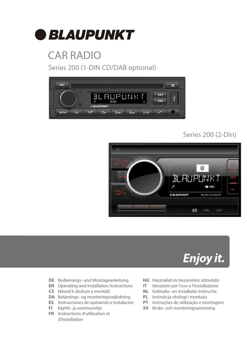 Blaupunkt Palma 200 DAB BT User manual