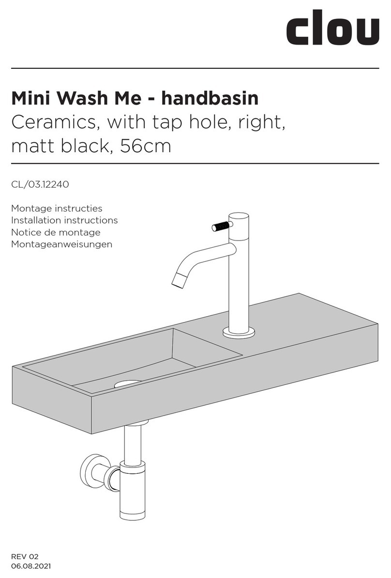 Clou Mini Wash Me CL/03.12240 User manual