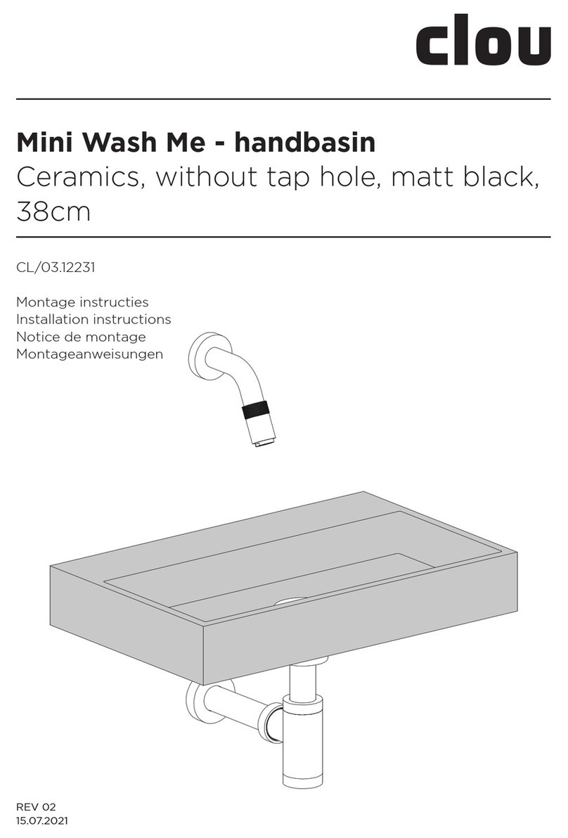 Clou Mini Wash Me CL/03.12231 User manual