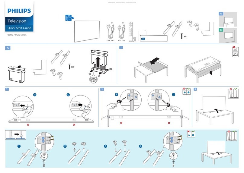 Philips 9516 Series User manual
