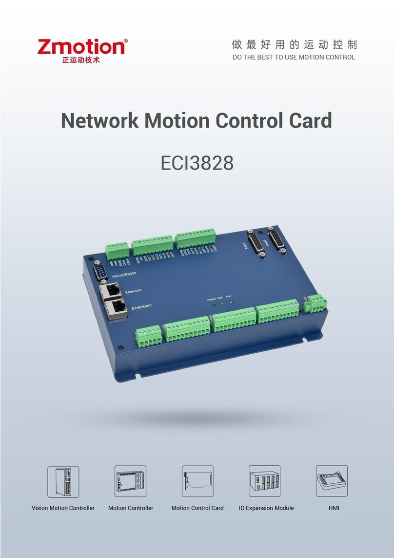 Zmotion ECI3828 User manual
