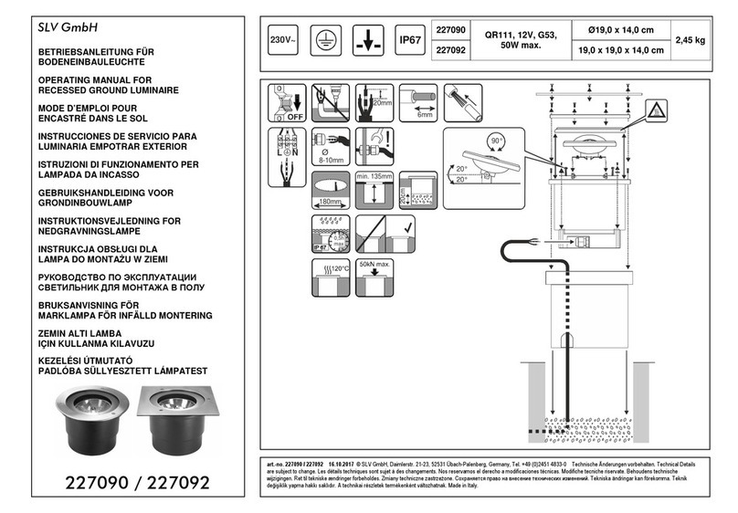 SLV 227090 operating manual