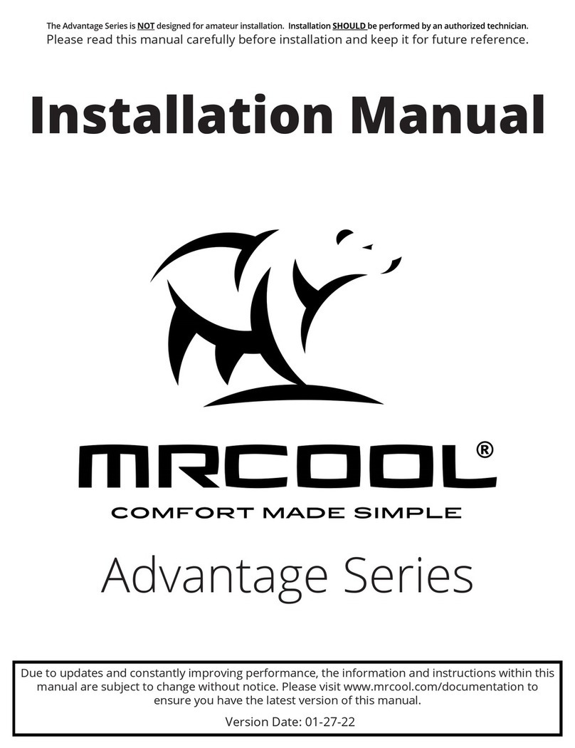 MrCool A-09-HP-C-115B User manual MrCool A-09-HP-C-115B User manual