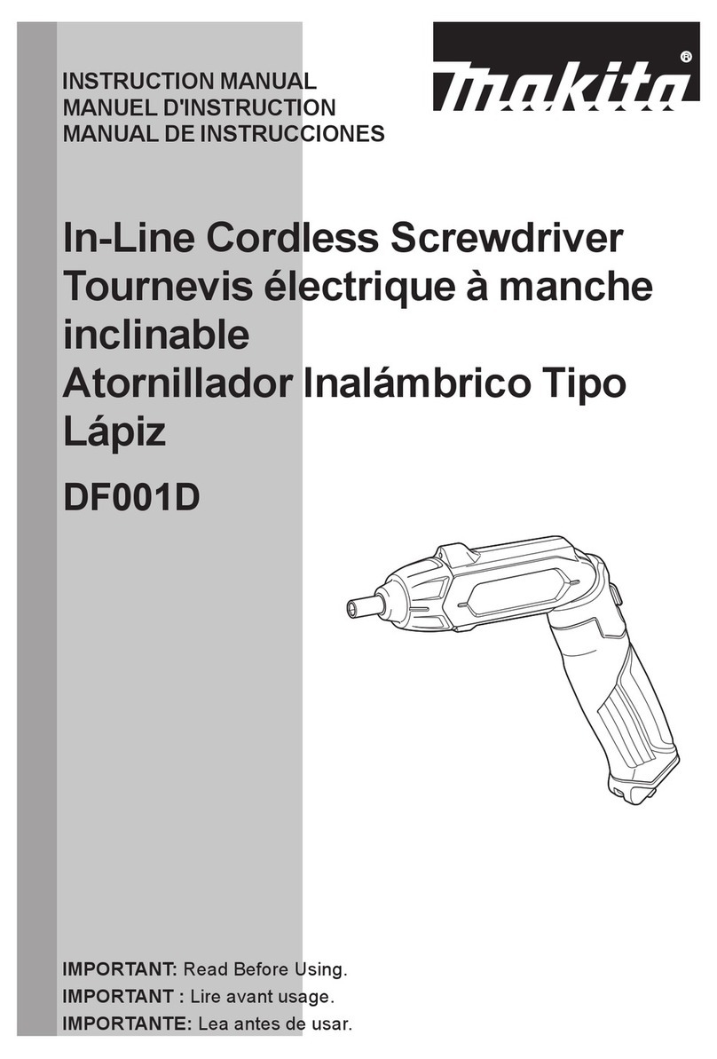 Makita DF001D User manual
