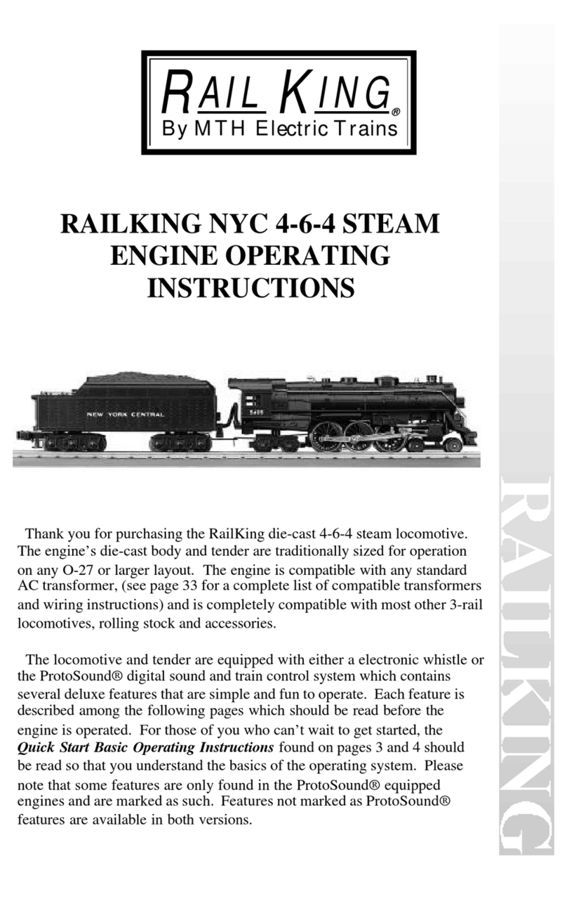 MTHTrains RailKing NYC 4-6-4 operating instructions