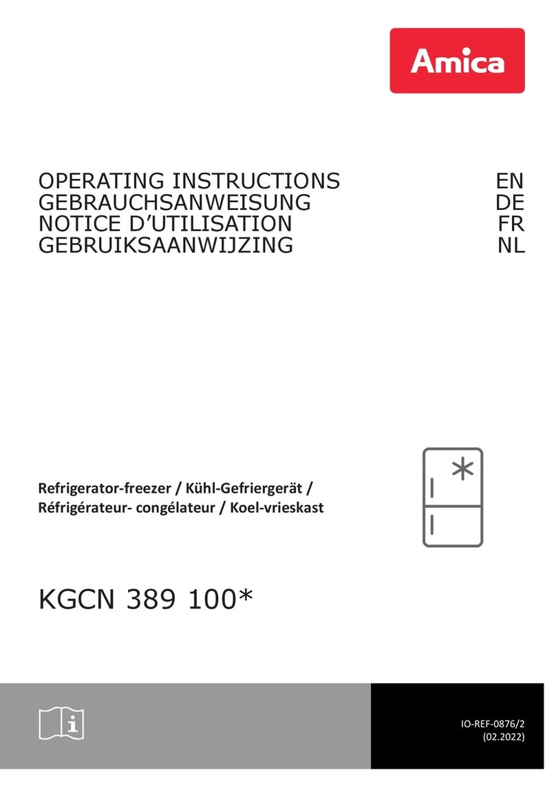 Amica KGCN 389 100 Series User manual Amica KGCN 389 100 Series User manual