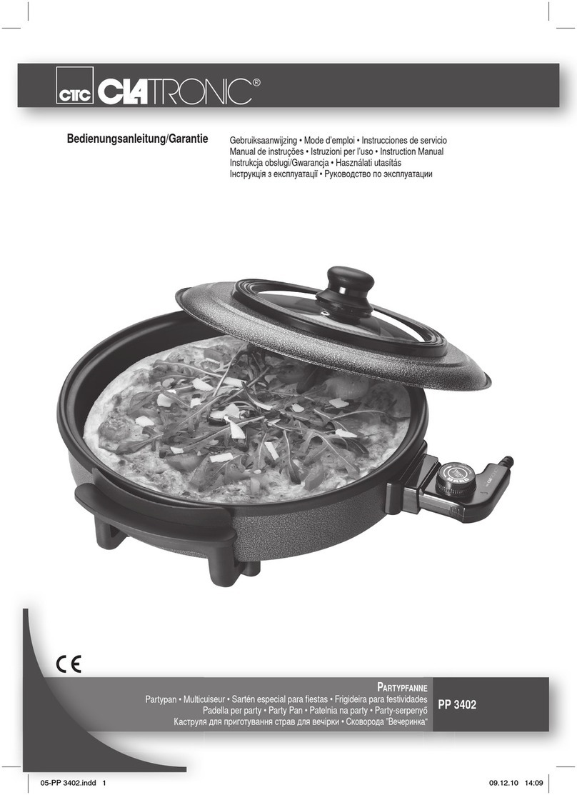 Clatronic PP 3402 instruction manual Clatronic PP 3402 instruction manual