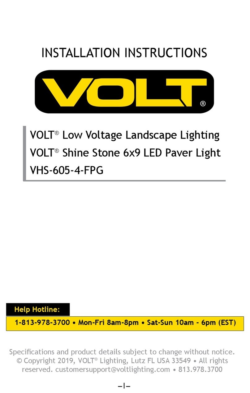 Volt VHS-605-4-FPG installation instructions