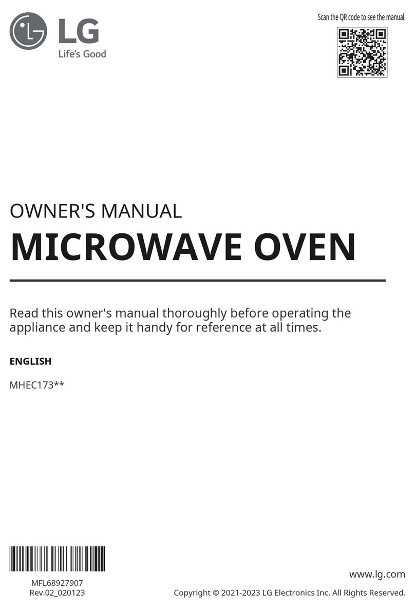 LG MHEC1737F.BRSELGA User manual