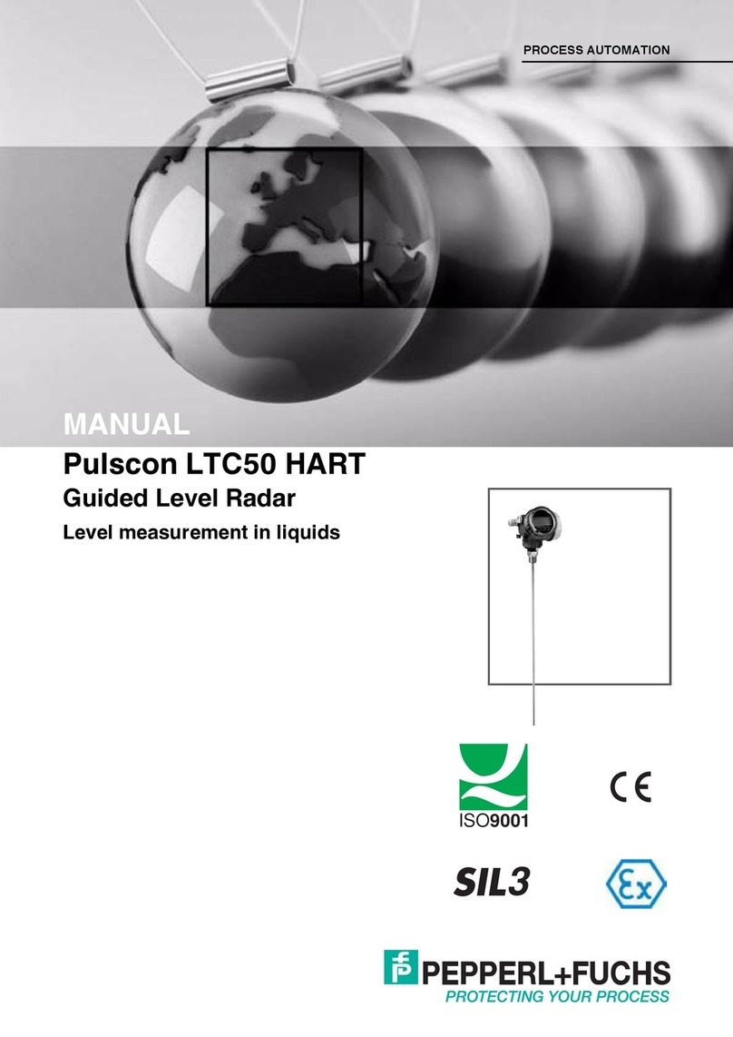 Pepperl+Fuchs Pulscon LTC50 HART manual
