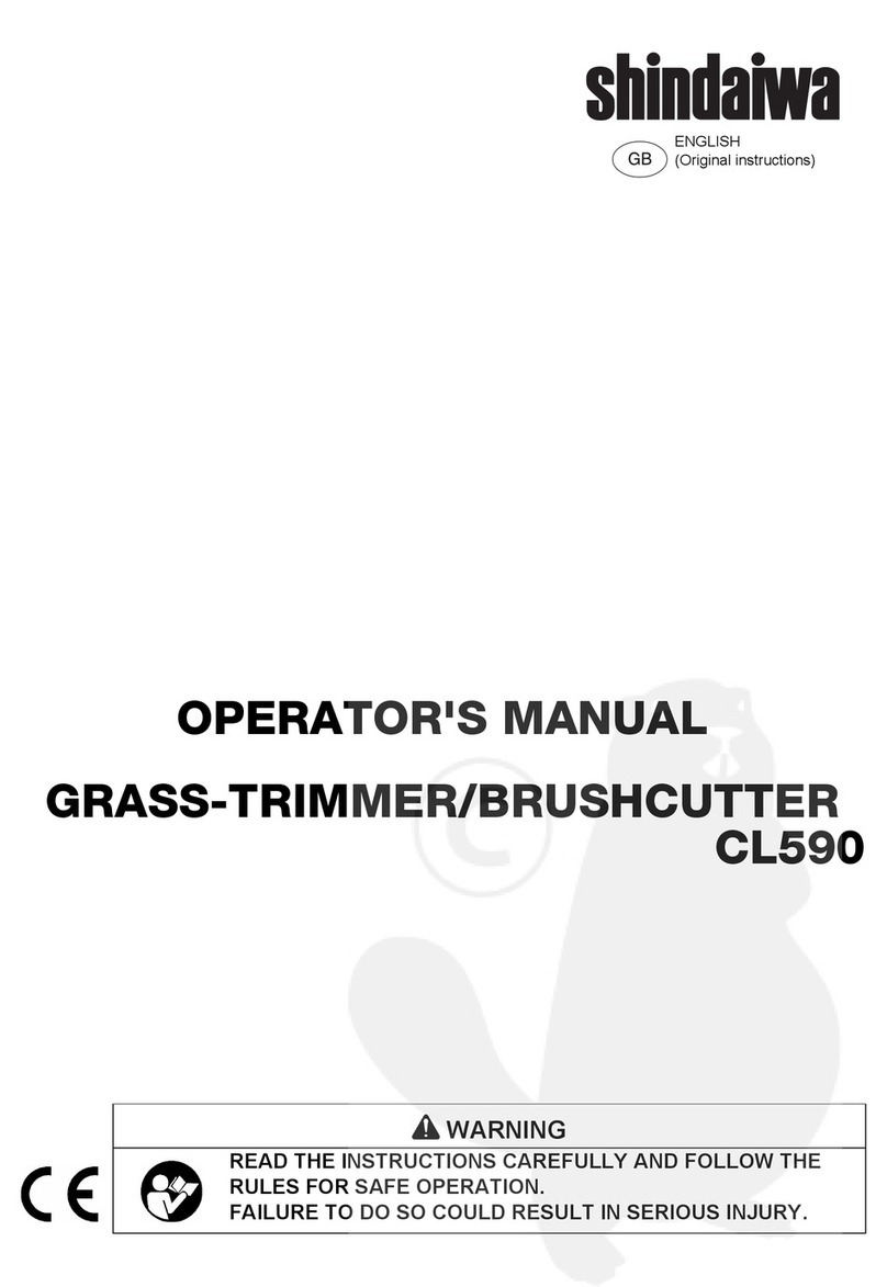 Shindaiwa CL590 Operator's manual