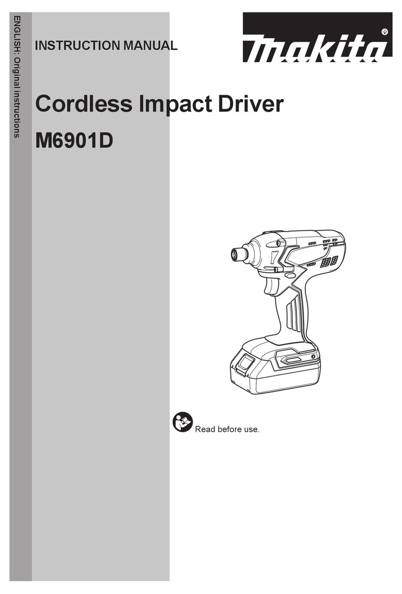 Makita M6901D User manual