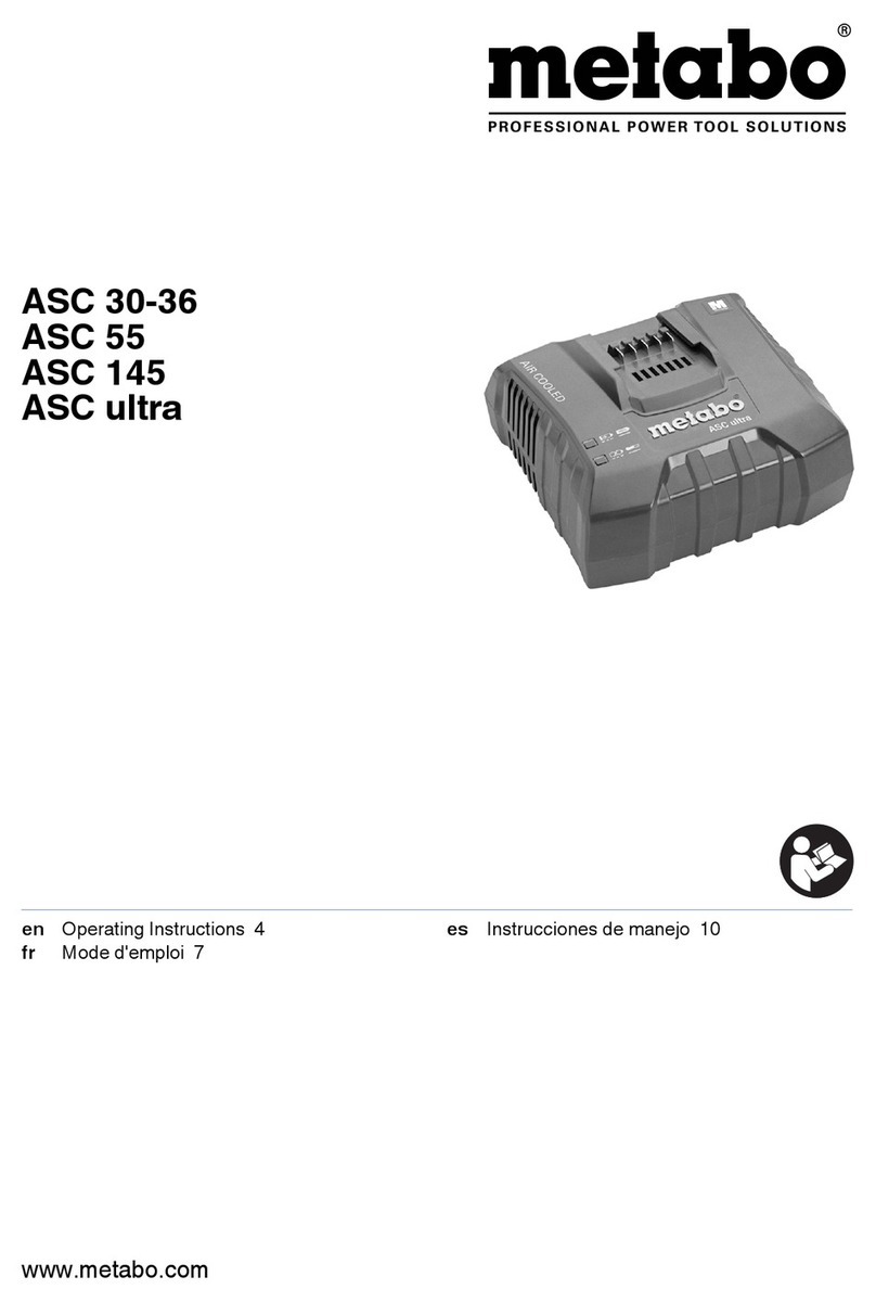 Metabo ASC 30 operating instructions