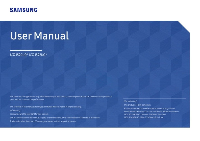 Samsung U32J590UQ Series user manual