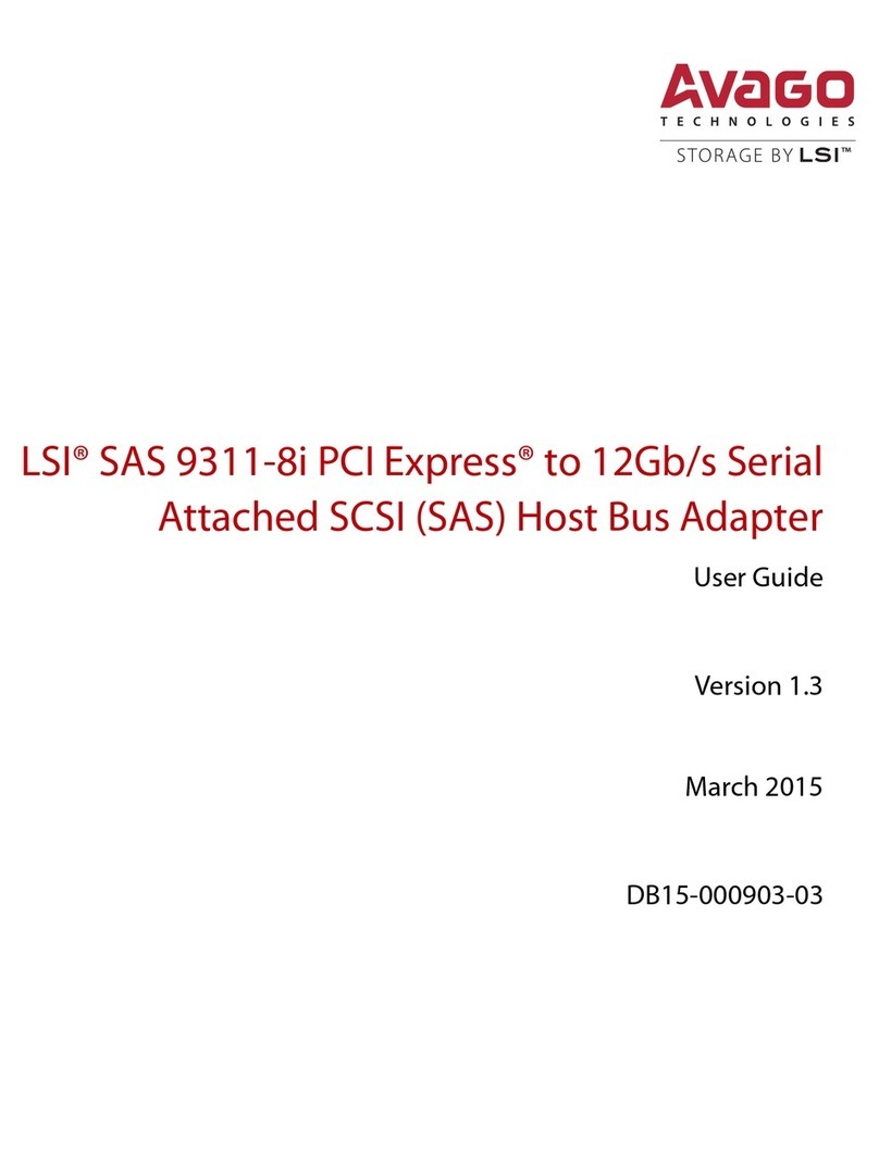 Avago LSI SAS 9311-8i user guide