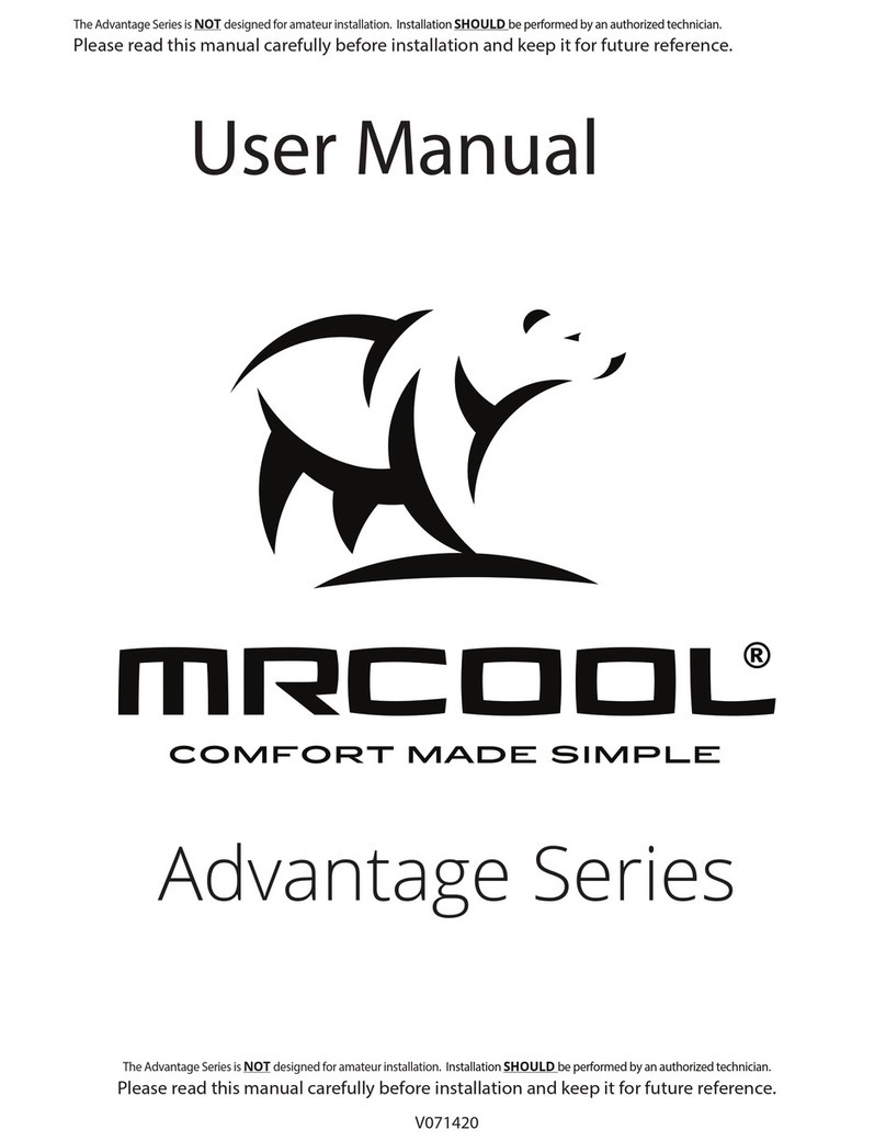 MrCool A-36-HP-230B User manual