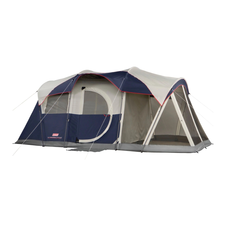 Coleman ELITE WEATHERMASTER TENT User manual