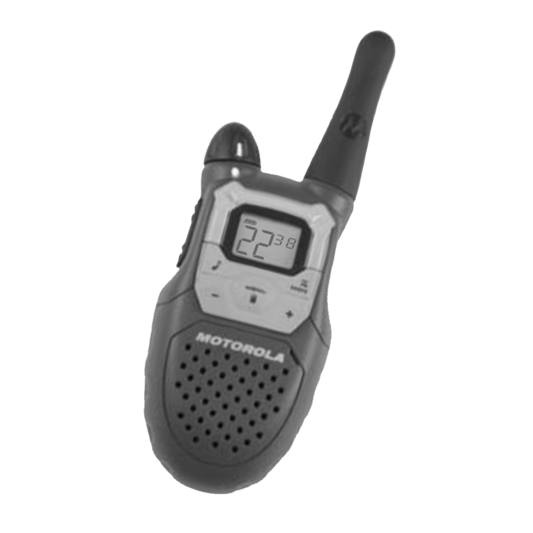 Motorola TALKABOUT KEM-ML36100 User manual