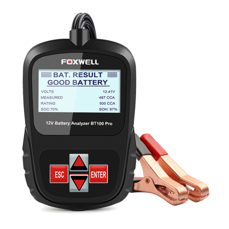 Foxwell BT100 user manual