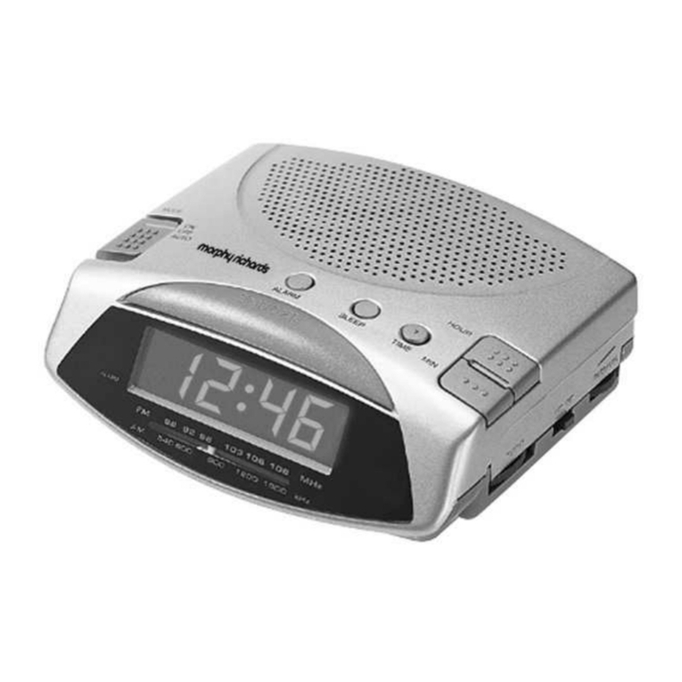 Morphy Richards 28009 User manual