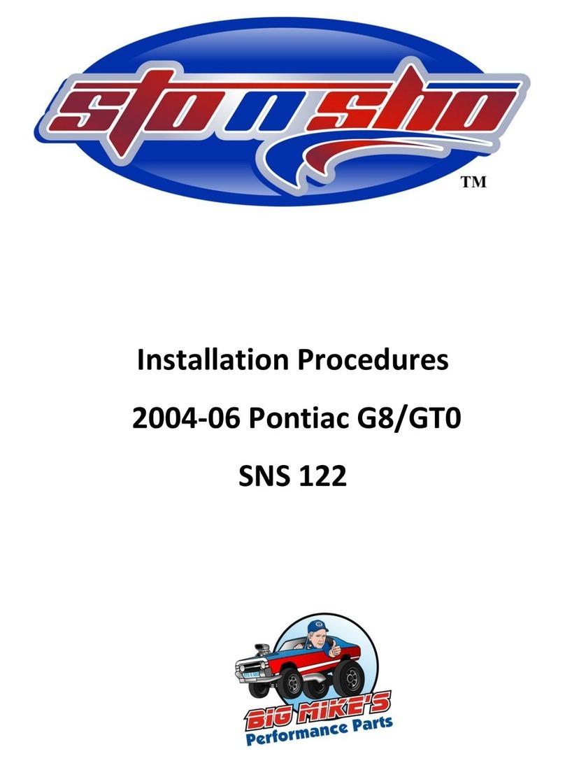 STO N SHO SNS 122 Reference guide