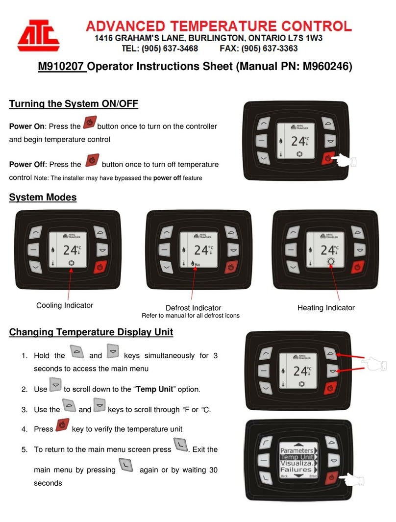 ATC M910207 Operator instructions