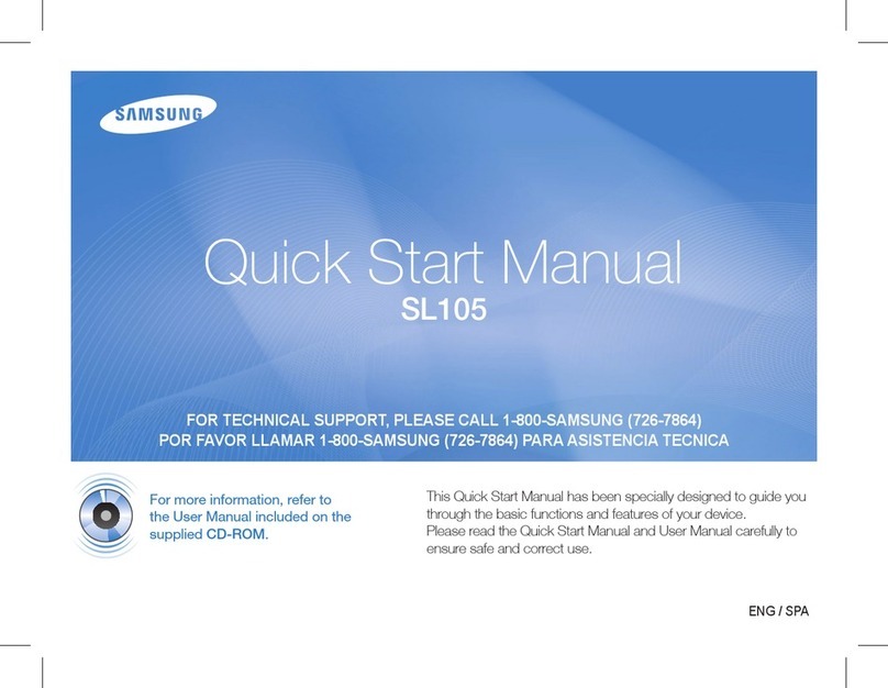 Samsung SL105 Instruction manual