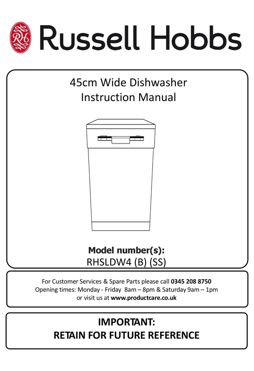 Russell Hobbs RHSLDW4B User manual