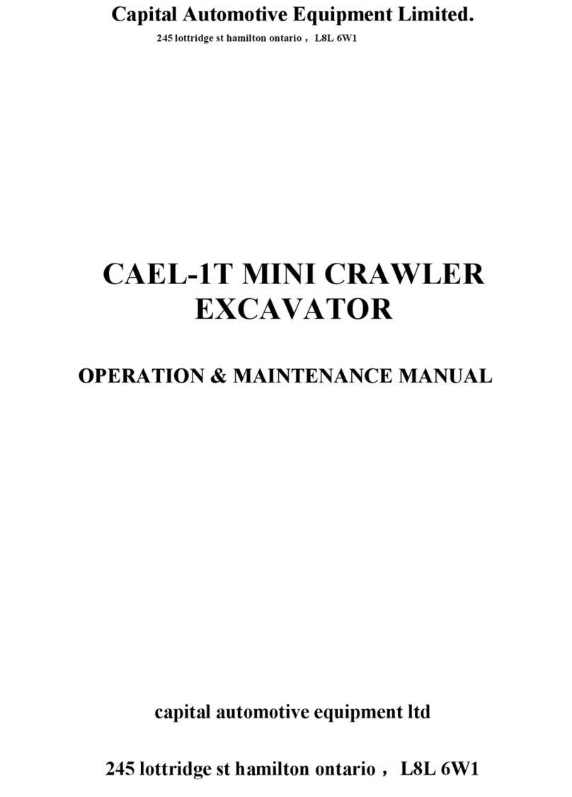 Capital CAEL-1T Operation & maintenance manual