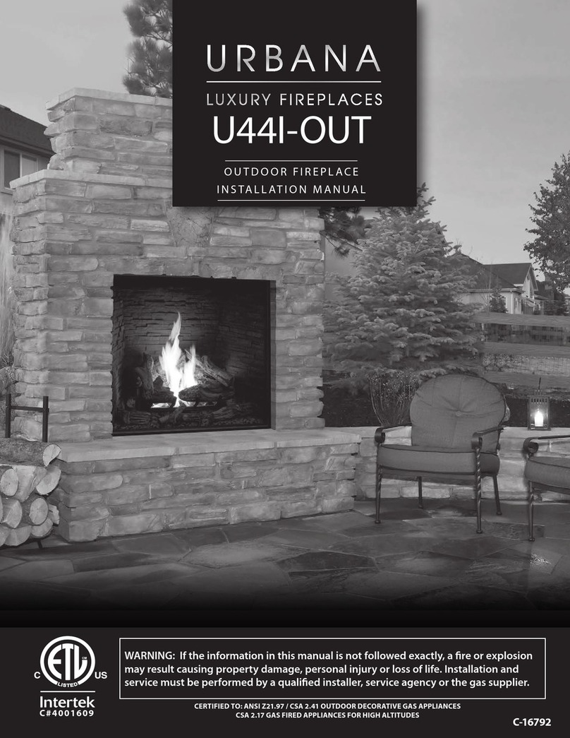 Urbana U44I-OUT installation manual