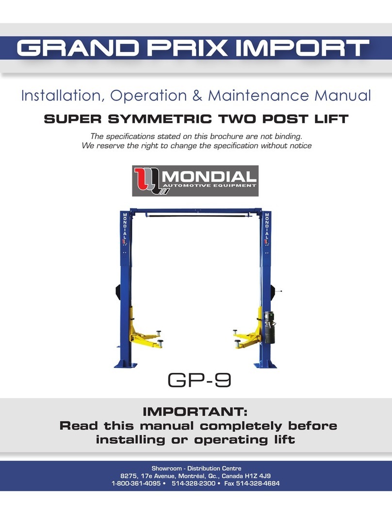 Mondial Designs Limited GP-9 Installation, operation & maintenance manual Mondial Designs Limited GP-9 Installation, operation & maintenance manual