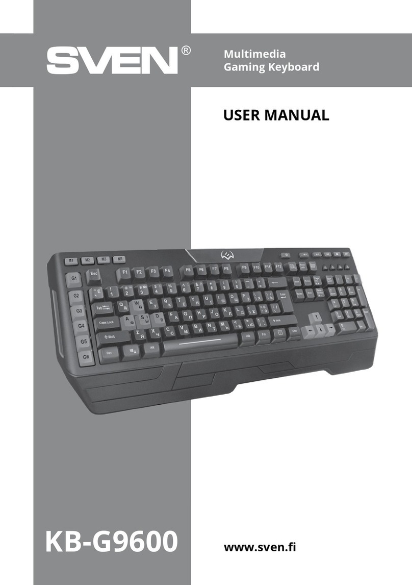 Sven KB-G9600 user manual