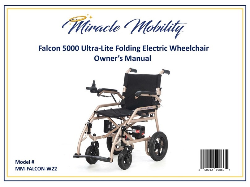 Miracle Mobility Falcon 5000 Ultra-Lite User manual Miracle Mobility Falcon 5000 Ultra-Lite User manual